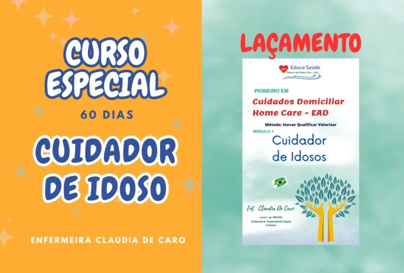 CURSO ESPECIAL - CUIDADOR DE IDOSO EM 60 DIAS